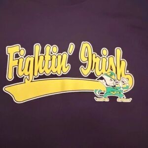 Notre dame Fighting Irish Holloway T Shirt Mens XL Holloway